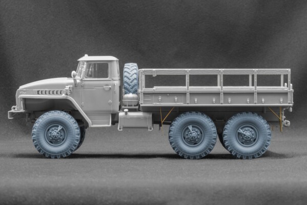 Набір коліс для УРАЛ-4320 &quot;ОI-25&quot; від Trumpeter ScaleX WM 35037 детальное изображение Колёса Афтермаркет