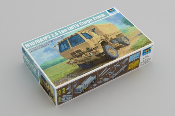 Збірна модель 1/35 Американська військова вантажівка M1078A1P2 Trumpeter 01097 детальное изображение Автомобили 1/35 Автомобили
