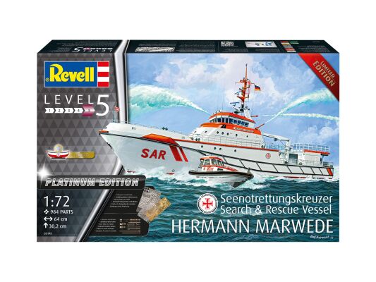 Search &amp; Rescue Vessel &quot;Hermann Marwede&quot; Ltd Edition детальное изображение Гражданский флот Флот