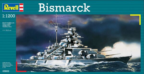 Bismarck детальное изображение Флот 1/1200 Флот