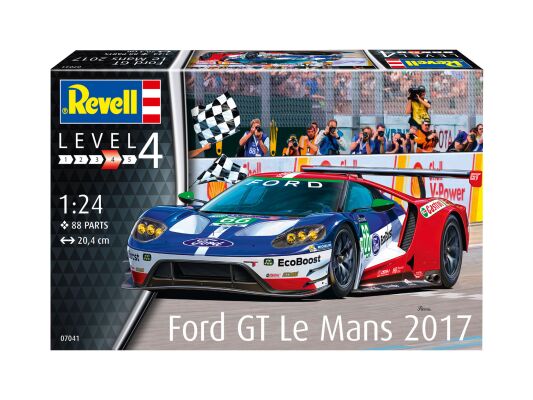 Гоночний автомобіль Ford GT - Le Mans детальное изображение Автомобили 1/24 Автомобили 1/20