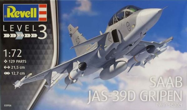 Saab JAS-39D Gripen детальное изображение Самолеты 1/72 Самолеты