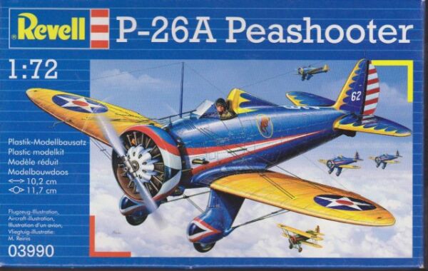 P-26A Peashooter детальное изображение Самолеты 1/72 Самолеты