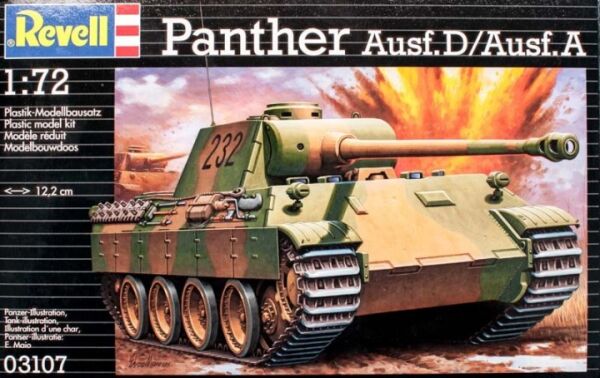 Panther Ausf.D/Ausf.A  детальное изображение Бронетехника 1/72 Бронетехника