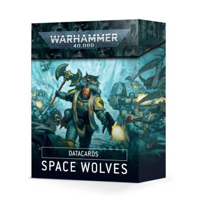 DATACARDS: SPACE WOLVES (ENGLISH) NEW детальное изображение Космические Волки WARHAMMER 40,000