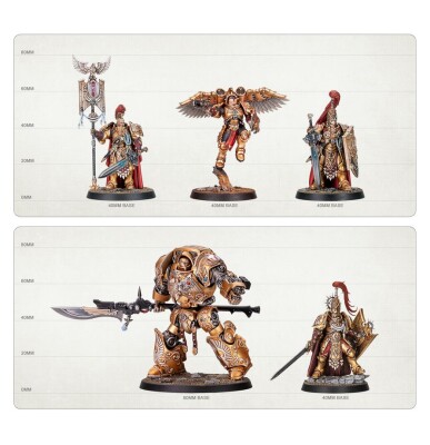 Игровой набор Warhammer 40000 - COMBAT PATROL - ADEPTUS CUSTODES детальное изображение Адептус Кустодес Армии Империума