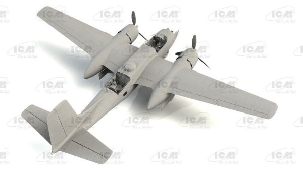American bomber of World War II A-26S-15 Invader детальное изображение Самолеты 1/48 Самолеты