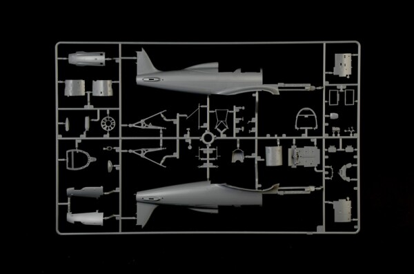 Scale model 1/32 aircraft MACCHI MC.202 FOLGORE Italeri 2518 детальное изображение Самолеты 1/32 Самолеты