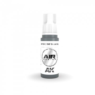 Акрилова фарба RAF Ocean Grey / Сірий океан AIR АК-interactive AK11842 детальное изображение AIR Series AK 3rd Generation