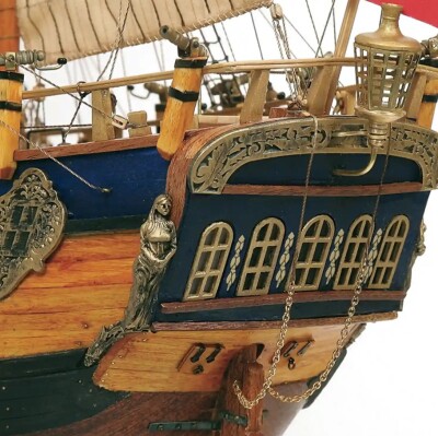 Scale wooden model 1/54 Ship &quot;Endeavour&quot; OcCre 14005 детальное изображение Корабли Модели из дерева