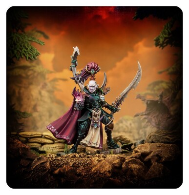 Ігровий набір Warhammer 40000 - DRUKHARI - ARCHON детальное изображение Друкхари Армии Ксеносов