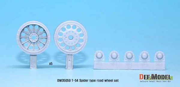 T-54 Spider roadwheel set  детальное изображение Смоляные колёса Афтермаркет