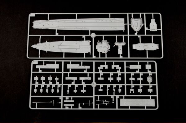 Збірна модель єсмінця ВМС Німеччини Z-43 зразка 1944 р детальное изображение Флот 1/350 Флот
