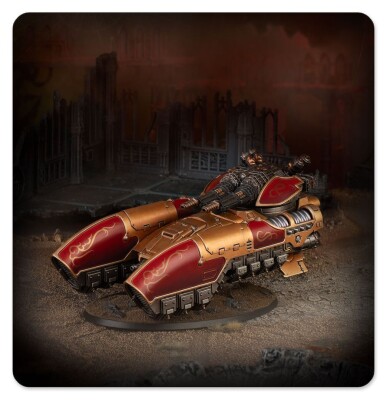 Игровой набор Warhammer 40000 - HORUS HERESY: CUSTODES - CALADIUS ANNIHILATOR GRAV-TANK детальное изображение Ересь Хоруса WARHAMMER 40,000