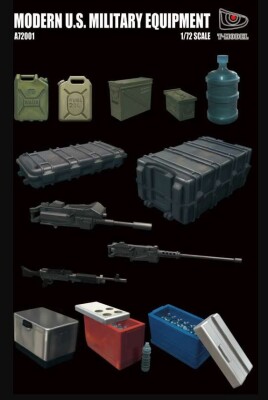 Збірна модель 1/72 Набір віськового спорядження U.S.  T-Model A72001 детальное изображение Аксессуары Диорамы