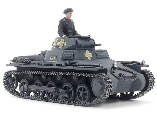 Збірна модель 1/35 Німецький танк Panzerkampfwagen I Ausf.B (Sd.Kfz.101) Tamiya 35388 детальное изображение Бронетехника 1/35 Бронетехника