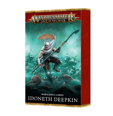 Ігрові карти Warhammer AGE OF SIGMAR - WARSCROLL CARDS: IDONETH DEEPKIN (ENG) детальное изображение Глубинные Идонеты Порядок
