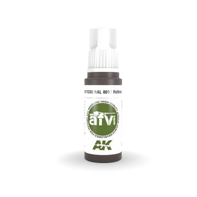 Acrylic paint RAL 8017 ROTBRAUN – AFV AK-interactive AK11330 детальное изображение AFV Series AK 3rd Generation