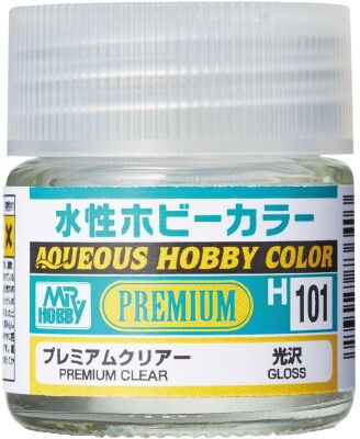 AQUEOUS HOBBY COLOR PREMIUM CLEAR (GLOSS) / Акриловий глянсовий лак на водній основі детальное изображение Лаки Модельная химия