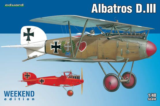 Albatros D.III. детальное изображение Самолеты 1/48 Самолеты