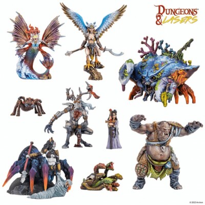 FANTASY MINIATURES SET Archon DNL0062 детальное изображение Фигуры Модели из дерева