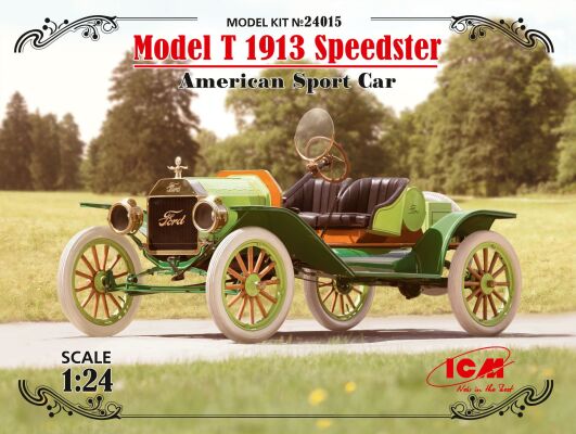 Model T 1913 Speedster детальное изображение Автомобили 1/24 Автомобили