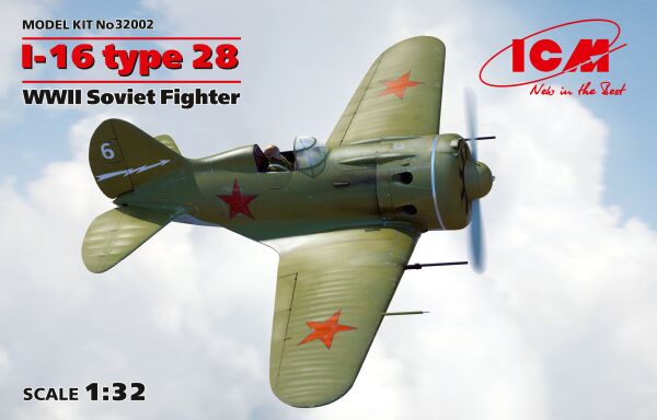 Советский истребитель I-16 type 28 детальное изображение Самолеты 1/32 Самолеты