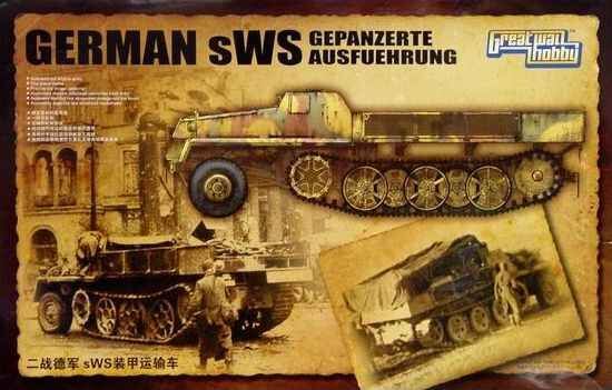 WWII German sWS Gepanzerte Ausfuehrung детальное изображение Автомобили 1/35 Автомобили