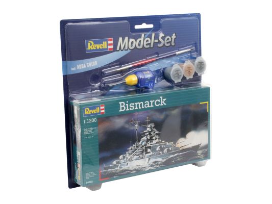 Model Set Bismarck детальное изображение Флот 1/1200 Флот