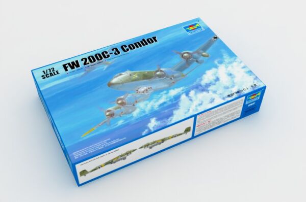 Збірна модель літака FW200 C-3 Condor детальное изображение Самолеты 1/72 Самолеты