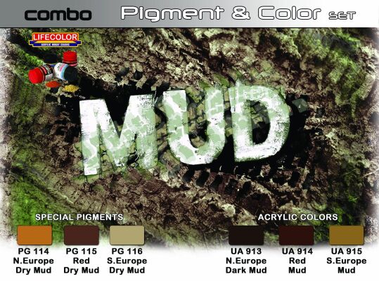 MUD - - Pigment &amp; Color Set детальное изображение Наборы weathering Weathering