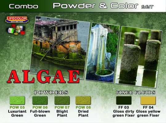 ALGAE - - Powder &amp; Color Set детальное изображение Наборы weathering Weathering