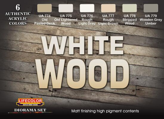 White Wood детальное изображение Наборы красок Краски