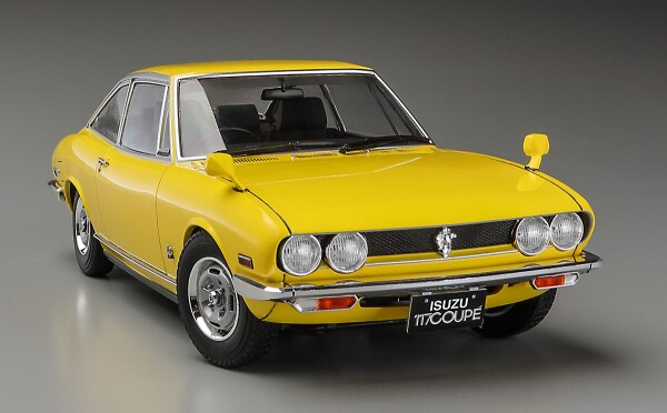 Збірна модель 1/24 Автомобіль Isuzu 117 Coupe Middle Version (XE) (1976) Hasegawa 20599 детальное изображение Автомобили 1/24 Автомобили