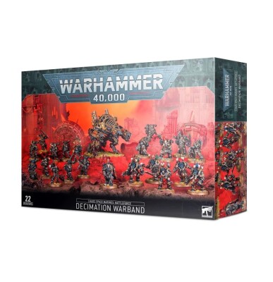 CHAOS SPACE MARINES: BATTLEFORCE – DECIMATION WARBAND детальное изображение Космический Десант Хаоса Армии Хаоса