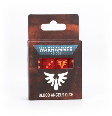 BLOOD ANGELS DICE SET детальное изображение Кубы WARHAMMER 40,000