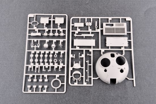 Сборная модель 1/35 танк Т-62 обр.1975 г. (Мод.1972+КТД2) Трумпетер 01552 детальное изображение Бронетехника 1/35 Бронетехника