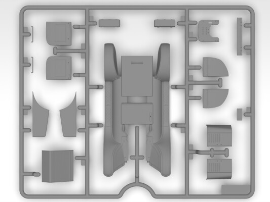 Сборная модель 1/35 Американский пассажирский автомобиль Модель T 1918 "Доктор Купе" ICM 35830 детальное изображение Автомобили 1/35 Автомобили