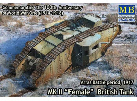 обзорное фото MK II 'FEMALE' BRITISH TANK, ARRAS BATTLE PERIOD 1917 Бронетехніка 1/72