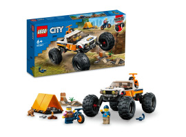 обзорное фото Конструктор LEGO City Приключения на внедорожнике 4x4 60387 City