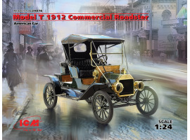 обзорное фото Модель T 1912 “Комершл Родстер” Автомобілі 1/24