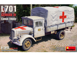 Scale model 1/35 German truck L701 with a carrying capacity of 3 tons MiniArt 35450
