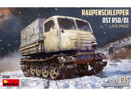 обзорное фото Збірна модель 1/35 Повногусеничний тягач Raupenschlepper Ost RSO/01 пізнього випуску MiniArt 35482 Автомобілі 1/35