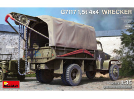 обзорное фото Збірна модель 1/35 Евакуатор G7117 1,5т 4x4 MiniArt 35490 Автомобілі 1/35