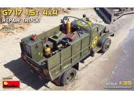 Сборная модель 1/35 G7117 1,5-тонный ремонтный грузовик 4×4 МиниАрт 35494