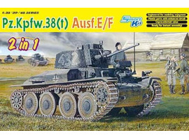 обзорное фото Pz.Kpfw.38(t) Ausf.E/F Бронетехніка 1/35