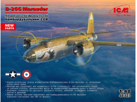 Збірна модель 1/48 Американський/французький бомбардувальник B-26G Marauder ICM 48323