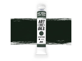 Масляная краска Sap Green / Faded Green / Засохший зеленый / Выцветший зеленый Abteilung 040