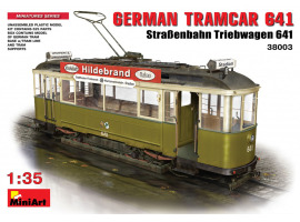 обзорное фото Немецкий трамвай 641 Автомобили 1/35