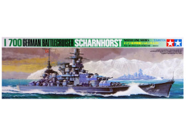 Scale model 1/700 German battlecruiser "Scharnhorst" Tamiya 77518